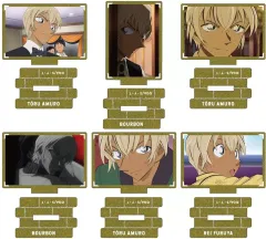 【中古】アクリルスタンド・アクリルパネル 全6種セット 「名探偵コナン 場面写トレーディングメタリックミニアクリルスタンド 安室透collection vol.4」