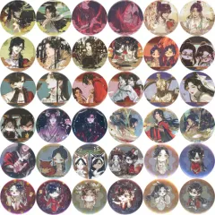 【中古】バッジ・ピンズ 全36種セット 「天官賜福 トレーディング缶バッジ」