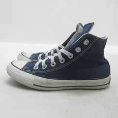G■【23.5cm】コンバース/CONVERSE ALL STAR 100 COLORS HI/ハイカットスニーカー■紺/LADIES/4【中古】■