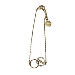 CHLOE クロエ Anelli ring アネリリング ブレスレット ラウンドモチーフ ツインリング ロゴ
