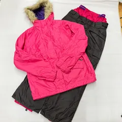 【美品】Kissmark スノーボードウェアセット レディース Mサイズ キスマーク ピンク スキーウェア 上下セット