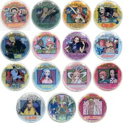 【中古】バッジ・ピンズ 全16種セット 「ワンピース・プレミア・サマー2023 缶バッジコレクション」 ユニバーサル・スタジオ・ジャパン限定