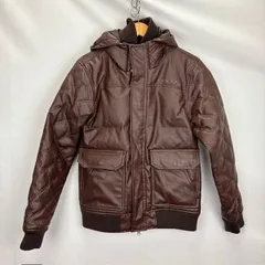 TOMMY TOMMY HILFIGER 合皮ダウンジャケット フーディ サイズＭ 07091006 01 傷