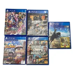 186000 現状品 PlayStation4 ソフト 5点まとめ売り