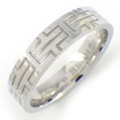 エルメス HERMES リング キリム H パターン K18WG 17号 / #58 【中古】