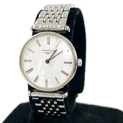LONGINES ロンジン グランドクラシック L4.135.4 SS/QZ シルバー文字盤 レディース腕時計 稼動品【OE-996】