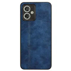 moto g64 5G ケース レザー ソフト ケース 【Color】ネイビーのサムネイル