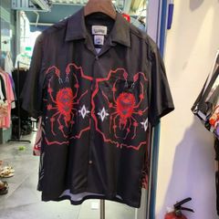 kiss mark shirt black y2k opium - メルカリ