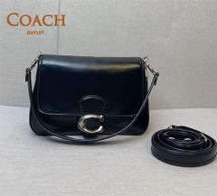 *新作* COACH CR653 Softtabby コーチ　バッグ　ソフト タビー ショルダーバッグ　アウトレット品　ブラック
