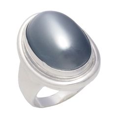 ジョージ・ジェンセン GEORG JENSEN ヘマタイト リング 46A 11号 シルバー925