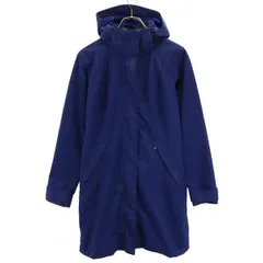 パタゴニア FA16 フード付き ロング ジャケット XS 紺 patagonia アウトドア レディース 【中古】  【230327】