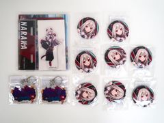 11個 カプくじ ストリートファイター6 × にじさんじ 第2弾 奈羅花 ジオラマアクリルスタンド・缶バッジ・アクリルキーホルダー