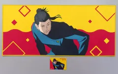 【中古】グッズセット 夏油傑(懐玉・玉折) キャラクタークロス＆ミニカードセット 「呪術廻戦 じゅじゅフェス 2024」