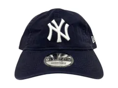 NEWERA (ニューエラ) 9TWENTY ニューヨーク・ヤンキース ベースボールキャップ CAP MLB 60235196 F ネイビー×ホワイト ウィメンズ/009