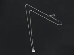 ■美品■ SWAROVSKI スワロフスキー クリスタル SV925 ネックレス ペンダント アクセサリー レディース シルバー系 DK3016