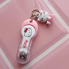 在庫処分セール！キティちゃん つめきり 高級爪切り 爪きり レディー よく切れる 鋭利性 耐久性 ネイルケア 匠の技 韓国のサムネイル