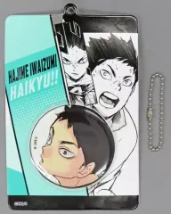 【中古】グッズセット 岩泉一 「ハイキュー!! 缶バッジ＆特製ホルダーコレクション 第1弾」