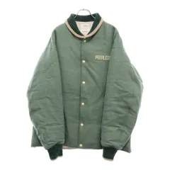 VISVIM (ヴィスヴィム) 23AW FERRAND DOWN JKT フェランド エンブロイダリー ダウンジャケット グリーン 0123205013012