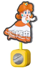 【中古】食玩 雑貨 4.ファイアデイジー 「スーパーマリオブラザーズ ワンダー パネルクリップスタンド」
