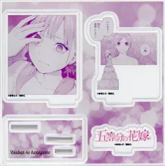 【中古】アクリルスタンド・アクリルパネル 中野二乃(花嫁衣裳) アクリルフィギュアプレート 「コミックス 五等分の花嫁 8巻」 TSUTAYA限定有償特典