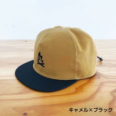 【6/30まで！今だけ送料無料！】takibiキャップ2020　キャメル×ブラック