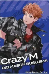 【中古】バッジ・ピンズ 毒島メイソン理鶯 「ヒプノシスマイク -Division Rap Battle- 5th ANNIVERSARY×ローソン スクエアバッジ」