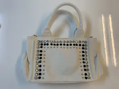 バッグ　トート　ハンドバッグ　ホワイト　白　バッグｂ