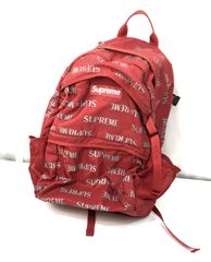 Supreme シュプリーム 3M Reflective Repeat Backpack レッド 3Mリフレクティブリピートバックパック リュック