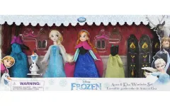 【中古】ドール アナ＆エルサ ワードローブセット 「アナと雪の女王」 ディズニーストア限定
