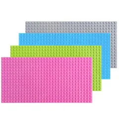 【特価商品】プレート ブロック クラシック 互換性 基礎板 両面 16×32ポッチ INIBUD (4色・Bセット)