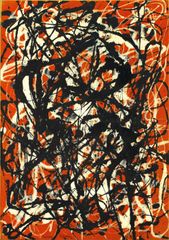 ジャクソン・ポロック　A3(297㎜×420㎜）アートポスター 日本製 絵画 インテリア 壁紙28