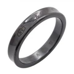 ★付属品完備★ 新品 Tiffany ブラック チタン リング TI 指輪 19 ☆付属品完備☆ 新品 Tiffany ブラック チタン リング TI 指輪