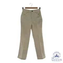 ☆極美品☆ GU ジーユー パンツ チノ ファスナー付き ポケット付き シンプル レディース ベージュ S 901-10529 送料無料 古着