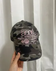 9060 ストーン装飾 キャップ (迷彩柄)