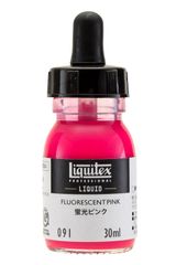 リキテックス リキッド 蛍光ピンク リキテックス 091 アクリル絵具 30ml