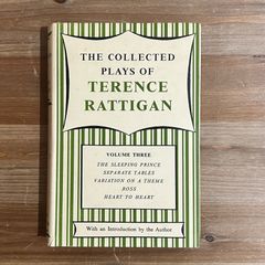 【古本】The Collected Plays of Terence Rattigan　Volume３