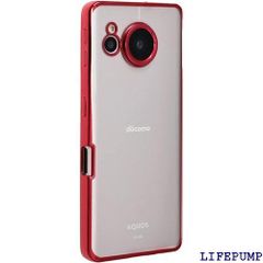 AQUOS sense7 ケース TPU color AQUOSsense7 ソフトケース 透明 カバー クリアケース スマホケース 薄型 保護 耐衝撃 SH-53C SH53C SHG10 doo au UQmobile モバイル レッ AS7RE 1129