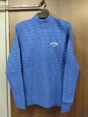 【新品未使用】キャロウェイ Callaway ゴルフウェア セーター リンクス編みハイネックニット C25218104 国内正規品 2025年秋冬モデル  (新橋店)