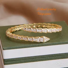 🩷ヴィンテージスネークブレスレット✳️ハイクオリティ✳️ステンレス鋼バングル