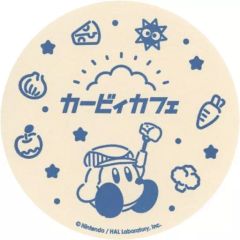 [중고] 머그컵·탕만 와돌디 우드 코스터 [별의 커비 커비 카페 2022] 음료 주문 특전