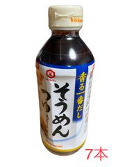 キッコーマン 香る一番だし そうめんつゆ 500ml 7本