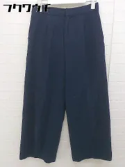 ◇ Techichi テチチ タック パンツ サイズM ネイビー レディース 【中古】 【1104050007619】