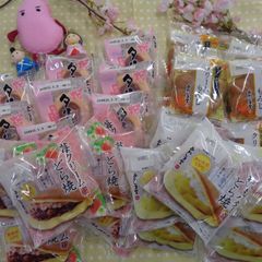 【訳あり】極味逸品　おいもバターどら焼7P・極味逸品　苺クリームどら焼7P・クリームもみじ8P・桜タルト8P★あわしま堂