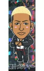 【中古】シール・ステッカー(男性) 関口メンディー(アルバムアーティスト写真Ver.) 千社札ステッカー 「GENERATIONS LIVE TOUR 2017 “MAD CYCLONE”」 オンラインブース・モバイルブースグッズ
