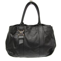 美品 CELINE セリーヌ ホリゾンタルカバ 革 サイドジップ トートバッグ 