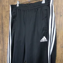 90s～ Vintage US古着☆adidas アディダス トラックパンツ ジャージ 万国旗タグ ビッグサイズ SIZE XO ブラック 90's 90年代