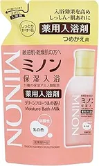 ミノン薬用保湿入浴剤 つめかえ用 400mL（約10回分） 薬用入浴剤 敏感肌 荒れ症、しっしん 保湿 乾燥対策 弱酸性 低刺激性 【医薬部外品】のサムネイル