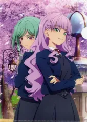 【中古】クリアファイル ウィーン・マルガレーテ＆鬼塚冬毬 オリジナルA4クリアファイル 「Liella! スペシャル 2023 Spring LoveLive!Days 2023年7月号増刊」 ゲーマーズ購入特典