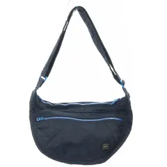 PORTER RIDE ショルダーバッグ シワ加工 クラッシュナイロン素材