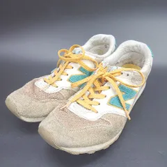 ◇ Θ New Balance ニューバランス 996 WR996HK スニーカー サイズ24.5 ベージュ系 ブルー系 レディース E  【1412090012310】